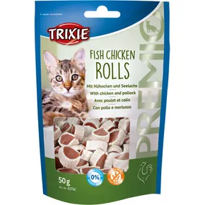 Premio ROLLS Light - Brötchen Hähnchen - Lachs 50g TRIXIE